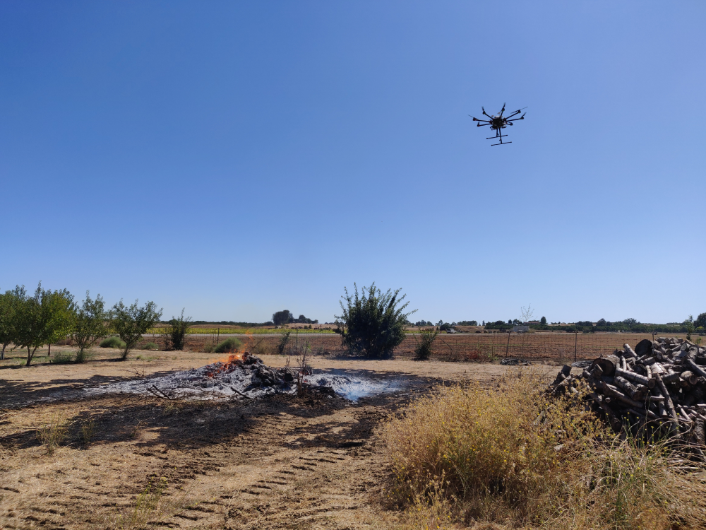 uc davis mechanical aerospace engineering zhaodan kong drone wildfire