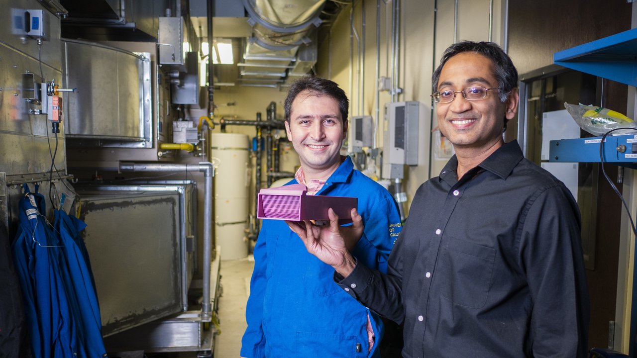 uc davis mechanical aerospace engineering vinod narayanan heat exchanger arpa e