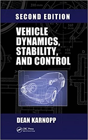 Cover of Vehicle Dynamics, Stability, and Control, 2nd Edition