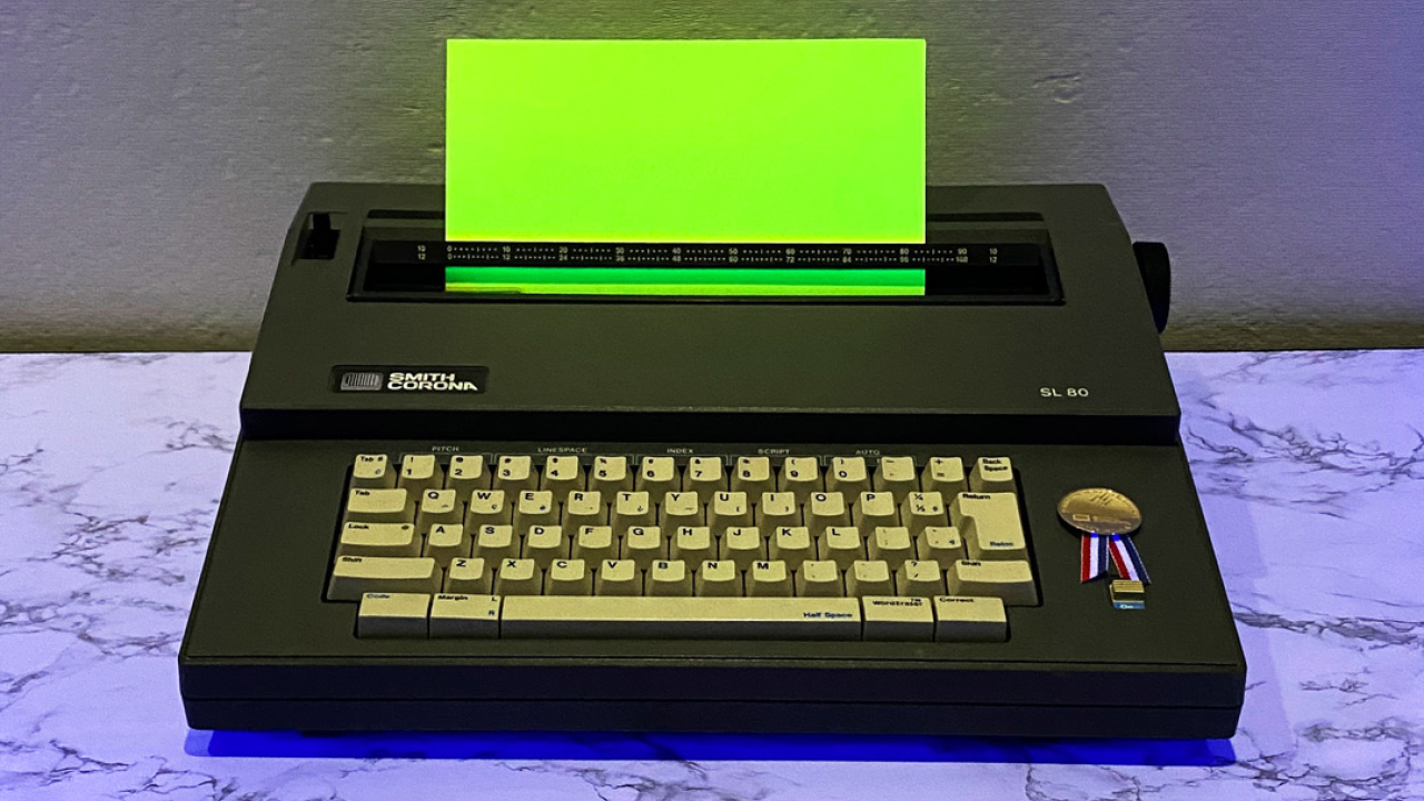 typewriter