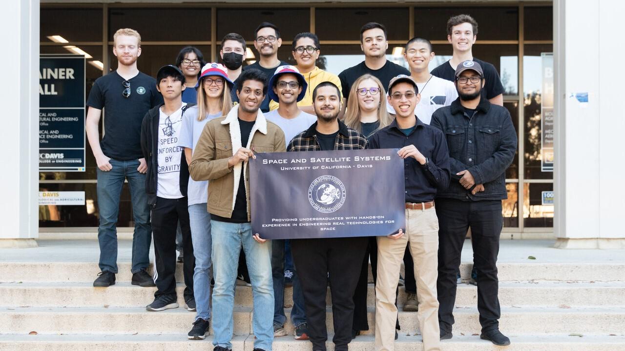 uc davis engineering space satellite systems club cubesat launch undergraduates