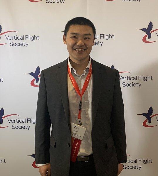 kevin sicheng li uc davis mechanical aerospace engineering vertical flight scholarship award